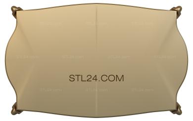 Столы (STL_0137) 3D модель для ЧПУ станка